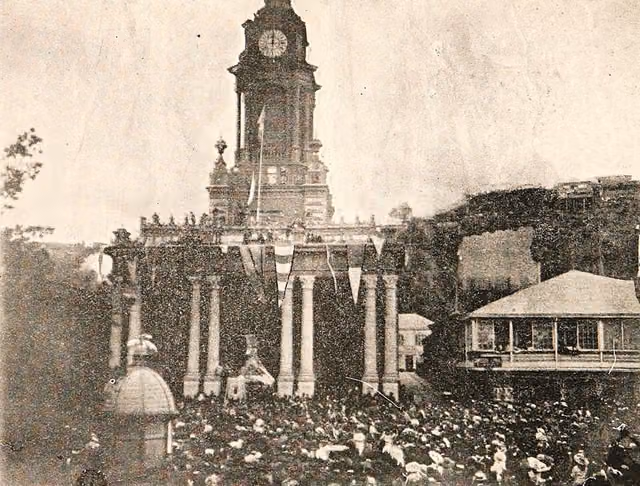 Procession of the Virgin of Carmen, Valparaíso (1902)