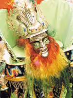 Máscara de moreno (morenada)