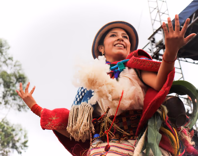 Indigenous Pawkar Raymi Festival Guaranda, Ecuador 2