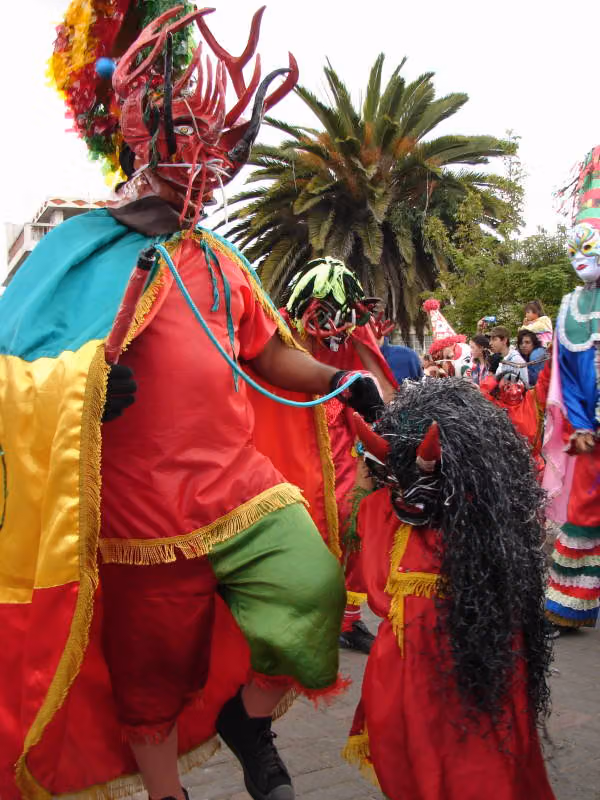 Diablada de Píllaro, photograph 097