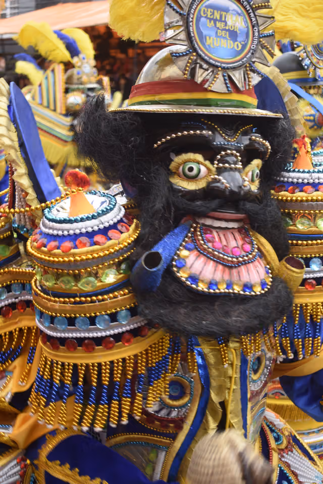 Mask of the Morenada Central