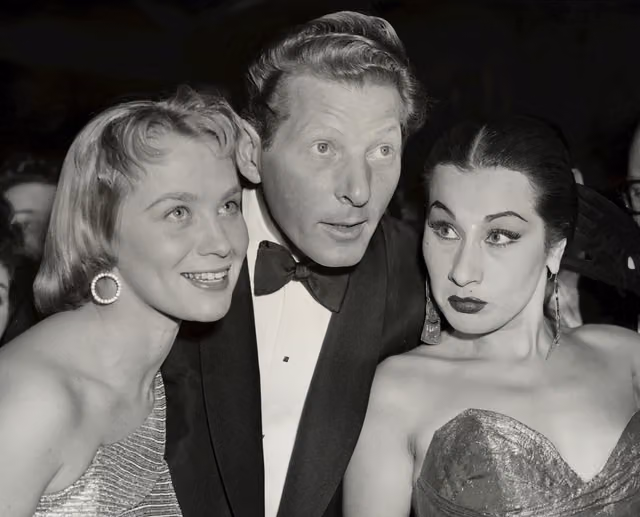 Mai Zetterling, Danny Kaye and Yma Sumac (1950)