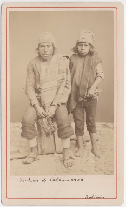 Indigenous people of Calamarca, Bolivia