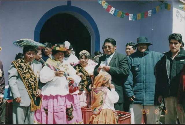 Alférado of the San Santiago de Chejoña festival (2003)