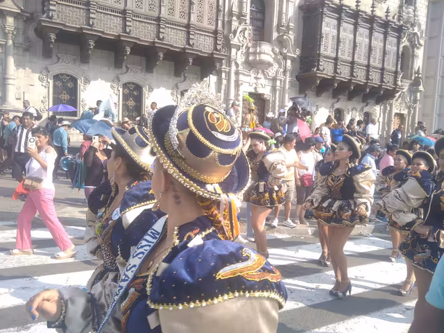 Morenada parade in Lima, Virgen de la Candelaria festival 2024 (photo 1194)