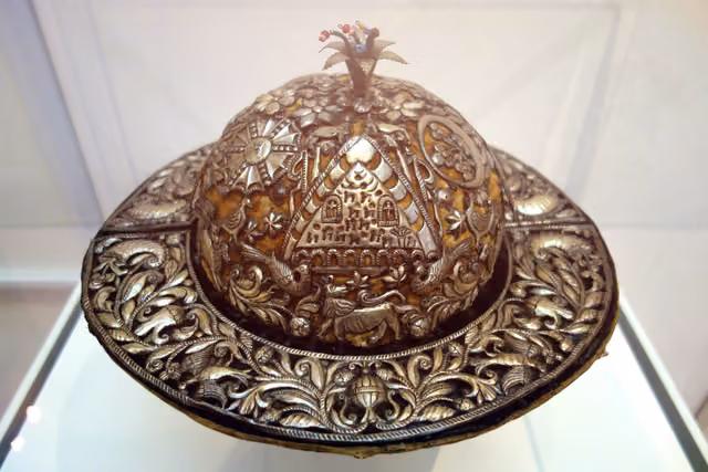 Festival hat from a curaca costume, Potosí (18th century)
