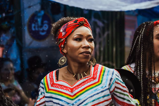 Corso en La Paz, saya afroboliviana 12