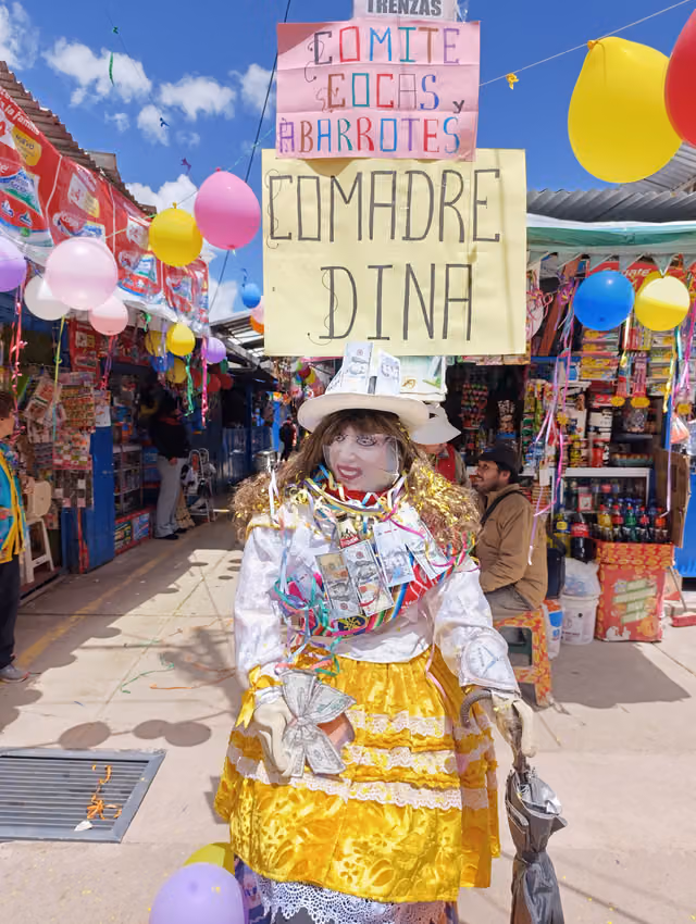 Festividad de Comadres Cusco, Mercado de Wanchaq 30