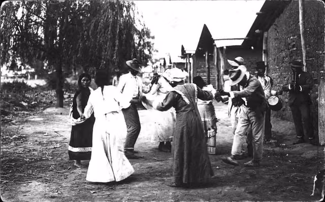 Pinpin dance in Jujuy, 1922