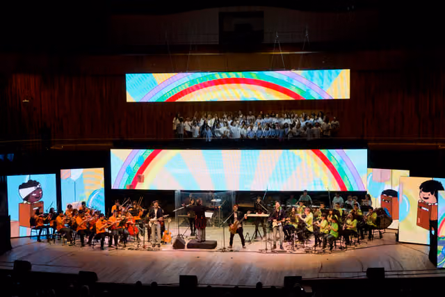 La asombrosa sinfónica de Zamba at the CCK, photo 2 (2015)