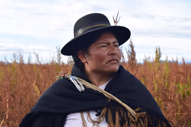 Community authority of Pucarani (La Paz, 2022)