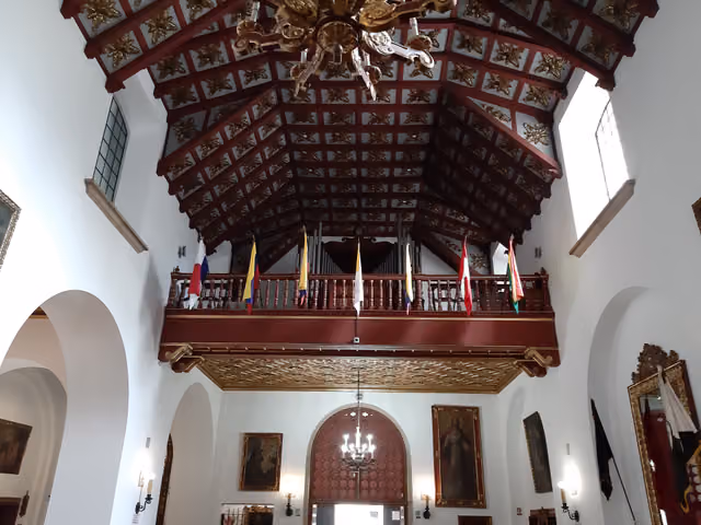 Coro y órgano de la Iglesia de la Veracruz, Bogotá