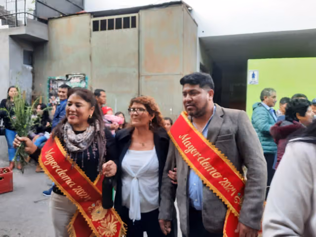 Handover of the mayordomos at the patron saint festival
