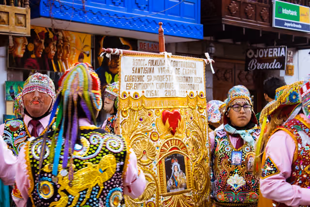 Festivity of the Virgin of Carmen in Pisac