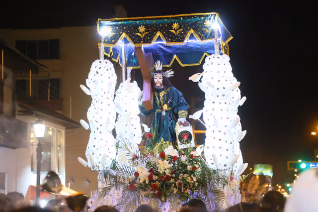 Procession of Jesus of Nazareth in Huancayo, Holy Week