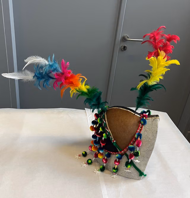 Headdress of the Tinku de Macha dance costume