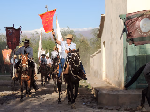 Fiesta patronal de la Virgen de la Candelaria en Molinos (Salta), 01