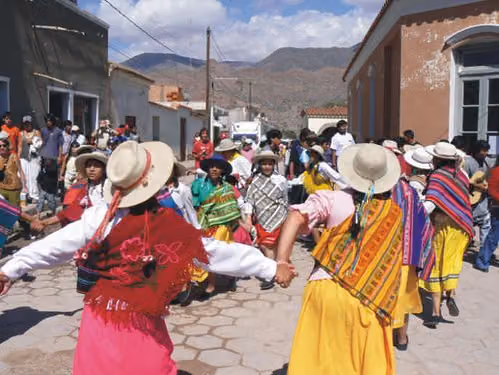 Carnavalito dance in Humahuaca (Huayno)