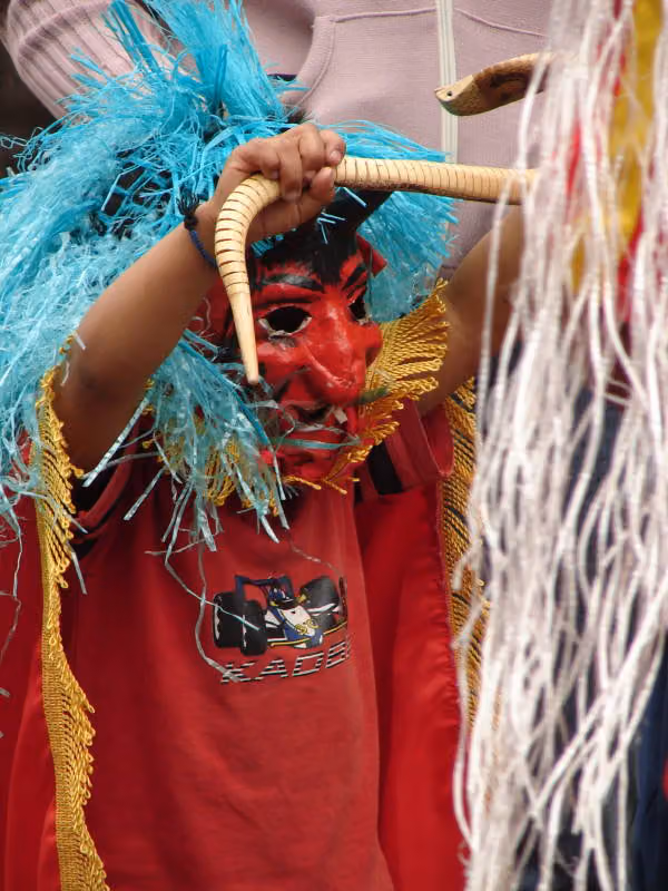 Diablada de Píllaro, photograph 008 (6 January 2007)