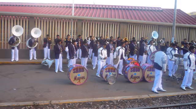 Banda Show Mayas de Puno tras el concurso