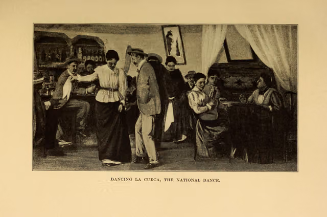 Dancing la cueca (1912)