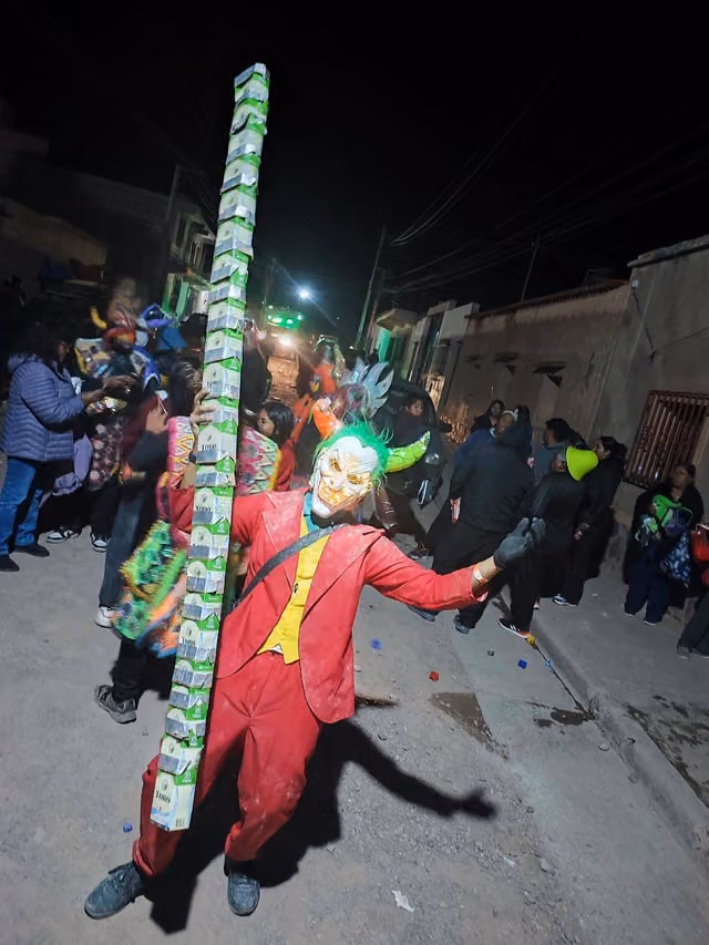 Carnival 2026 in Humahuaca: devil Wason