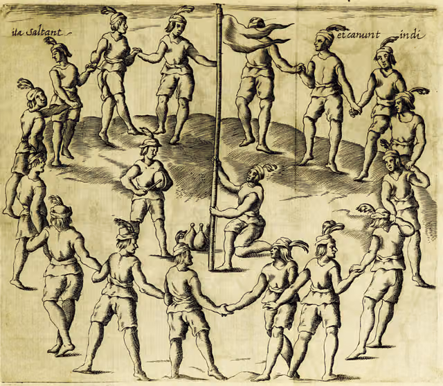 Nguillatun, Mapuche prayer rite (1646)