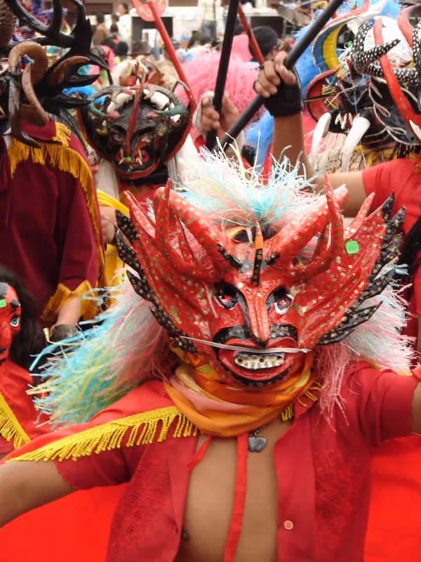 Diablada de Píllaro, photograph 051