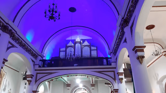 Órgano de la Iglesia de San José, centro de Medellín (2021)