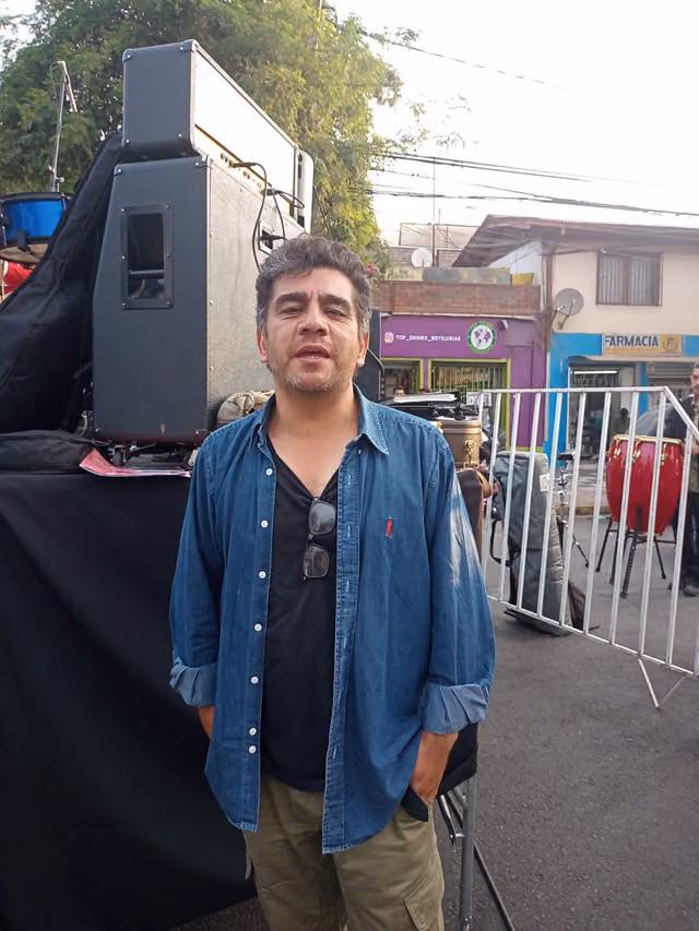Portrait of Francisco Villa, Chilean songwriter (1)