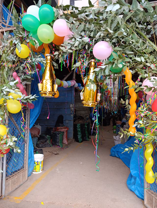 Festividad de Compadres, Mercado Vinocanchon (10)