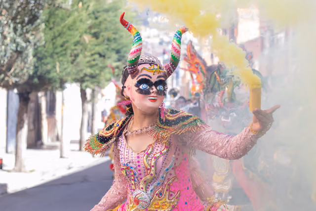 Diablada dancers, Bolivia (Diablada8)