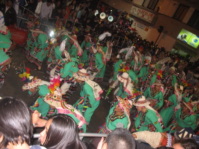 Tinku en el Carnaval de Oruro 2011