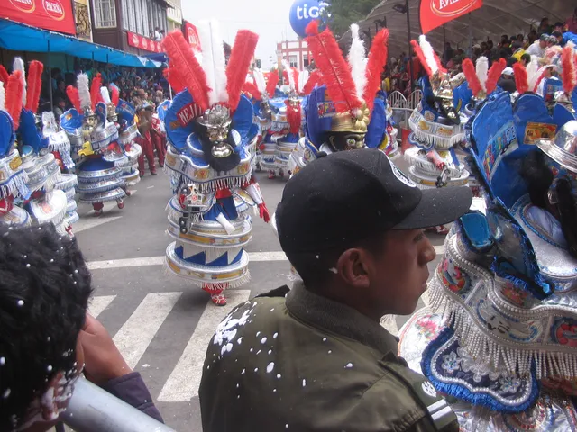 Morenada at the Oruro carnival, 2011