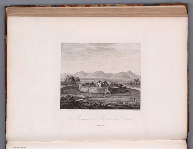 Peruvian monument of Cañar (Humboldt, 1810)