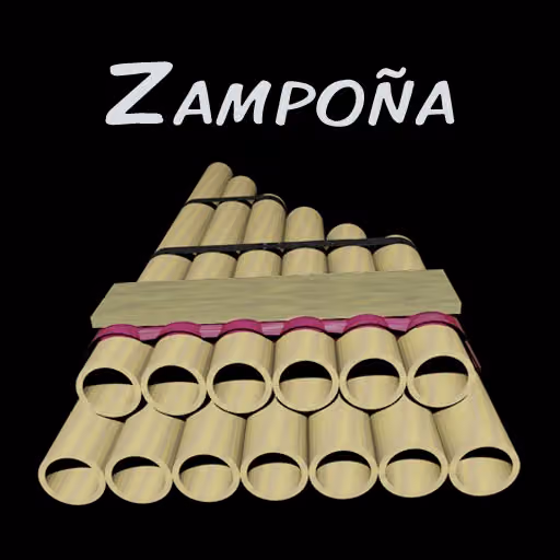 Zampoña (second image from the zampona-element repository)