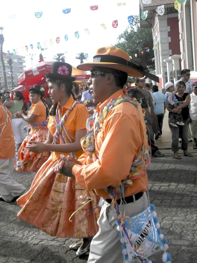 Huayno at the Arica carnival