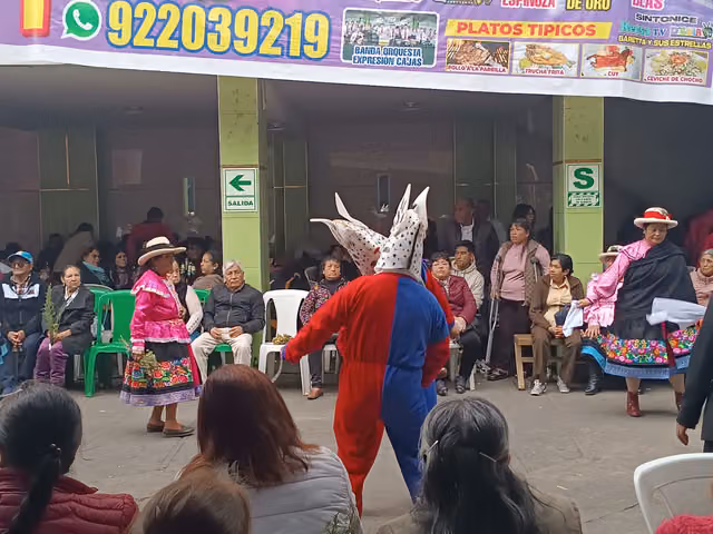 Traditional dance of the followers of the Virgin of Candelaria
