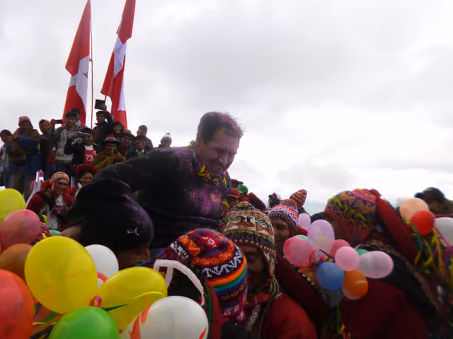 Linderaje boundary-walking, Fortaleza community, Cusco 2019 (photo 34)