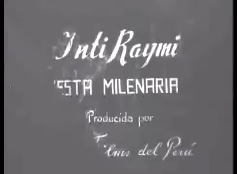 Inti Raymi, fiesta milenaria (newsreel, c. 1945-1948)