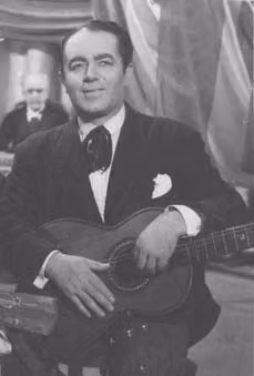 Portrait of actor and singer Lito Bayardo
