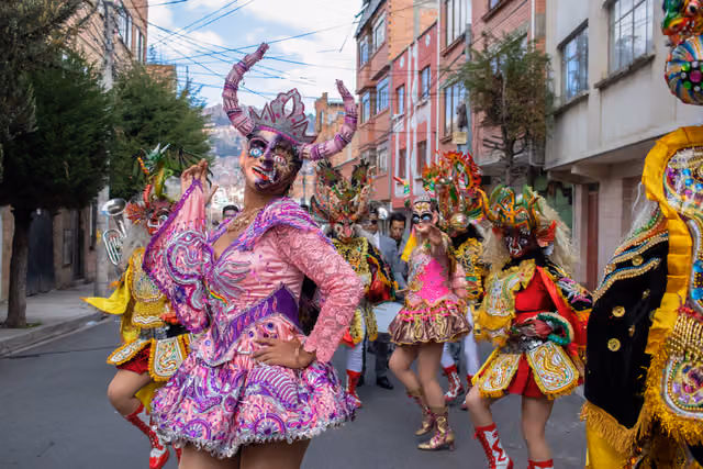 Diablada dancers, Bolivia (Diablada16)