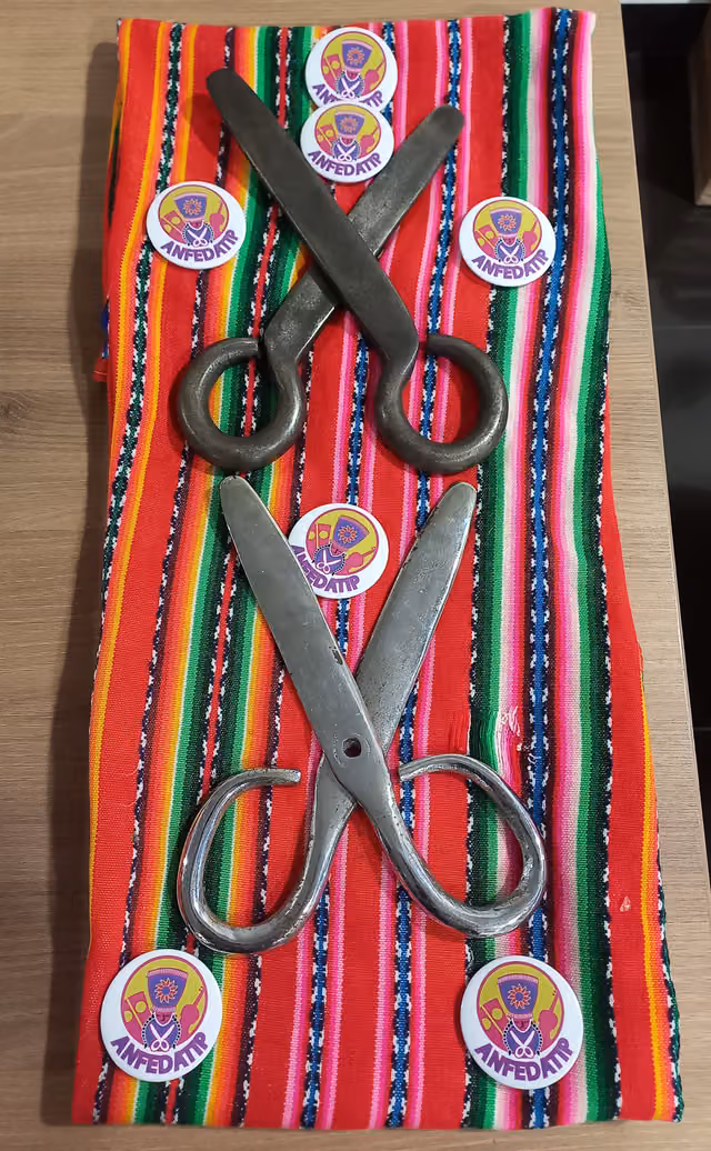 Instrument used in the danza de tijeras