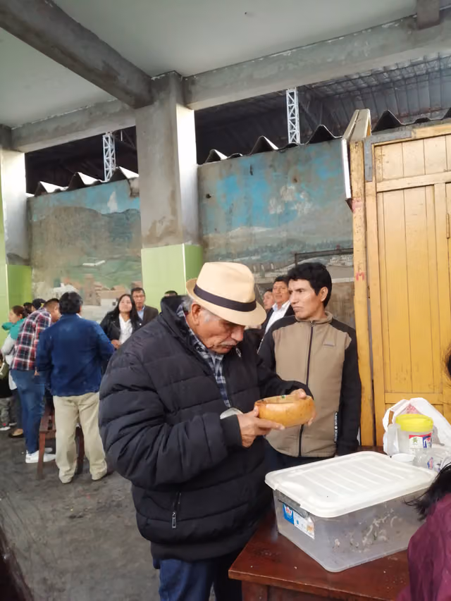Typical drink of Pomabamba (chicha de jora)
