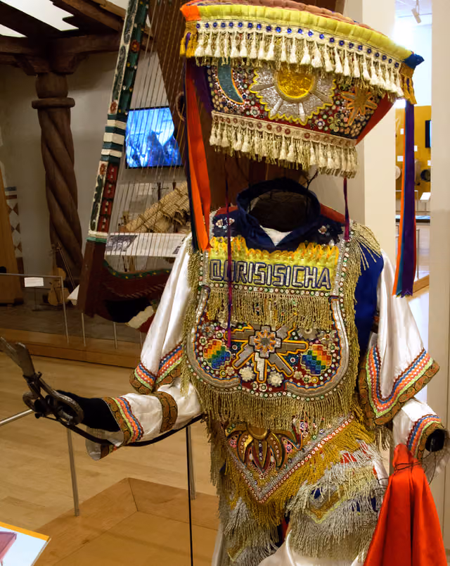 Costume of the danza de las tijeras, Musical Instrument Museum Phoenix