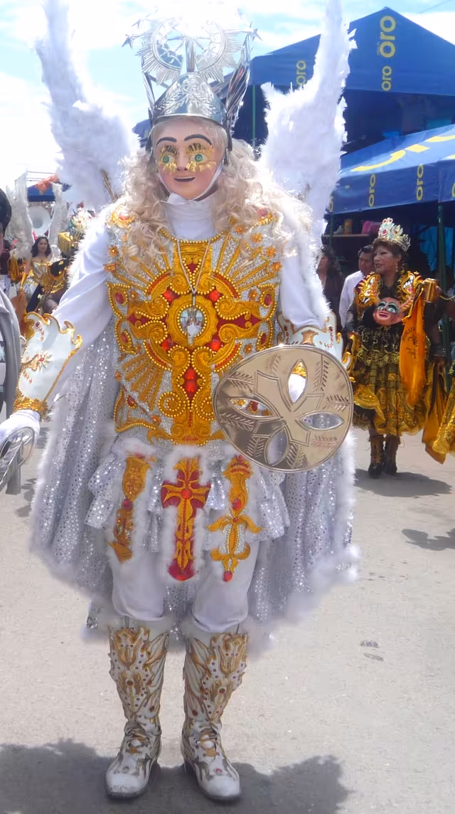 Arcángel Miguel en la Diablada Puneña