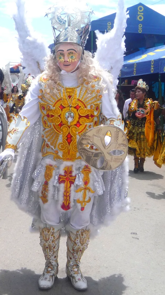 Arcángel Miguel en la Diablada Puneña