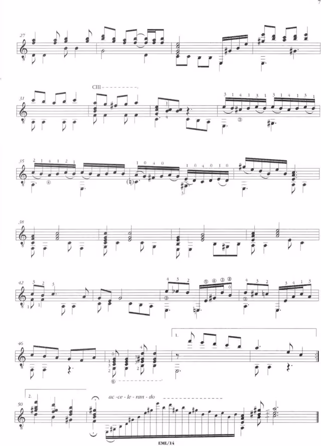 5 Ecuadorian pieces for guitar — Page 8