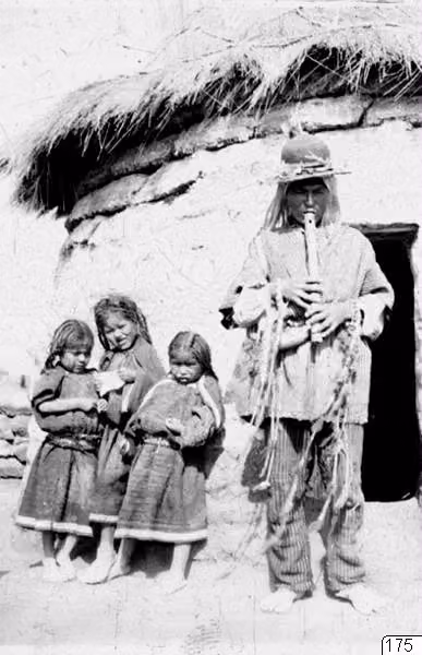 Carnival in Carangas (Bolivia), photograph of 1930