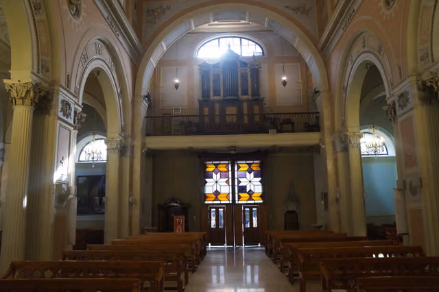 Interior of the Iglesia de Las Agustinas
